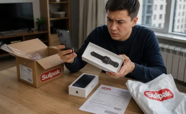 Казахстанец заказал iPhone у Sulpak, но в коробке оказались часы Xiaomi