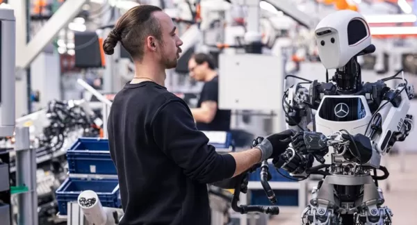 Mercedes-Benz внедряет человекоподобных роботов на заводе в Берлине