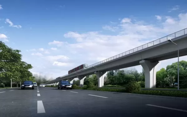 Строительство LRT вновь меняет движение на дорогах Астаны