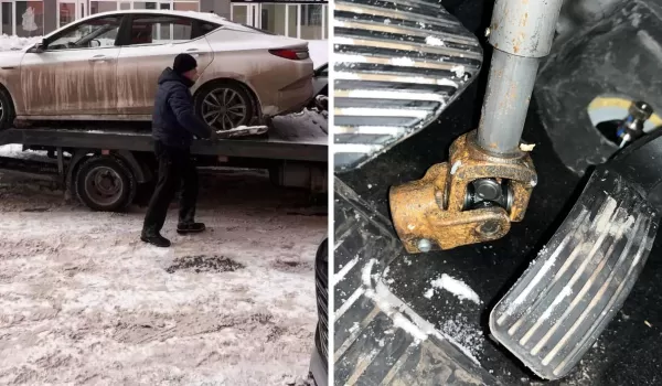 Поломка руля китайского авто едва не стоила жизни казахстанцу