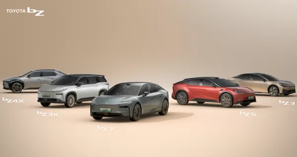Toyota показала электрический седан с китайской ОС и инновационным интерьером