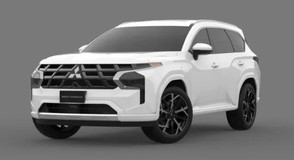 Новый большой кроссовер Mitsubishi: первые рендеры и прогнозы