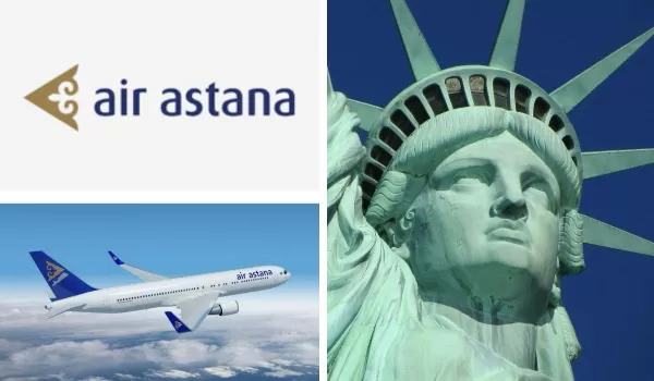 Air Astana откроет прямые рейсы из Казахстана в Нью-Йорк до 2026 года