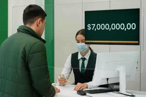 Kлиент Halyk Bank стал долларовым миллионером на несколько часов