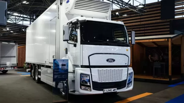 Электрогрузовики Ford дебютировали в Европе: до 300 км без подзарядки