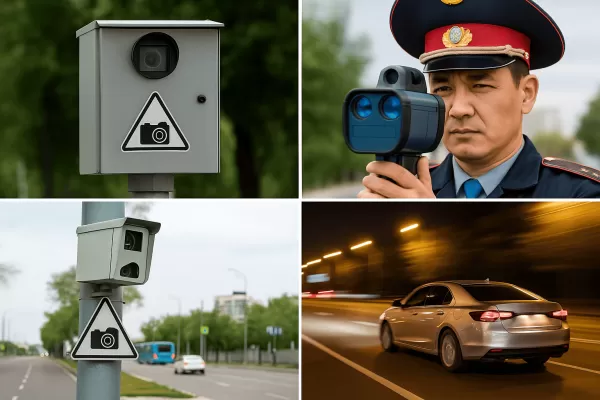 Штраф за превышение скорости в РК - правда ли, что “ловят” уже с 66 км/ч