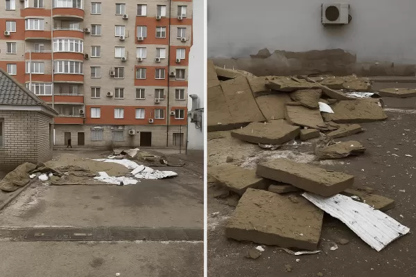 «Проснулись среди обломков»: ураган нанес серьезный ущерб Атырауской области