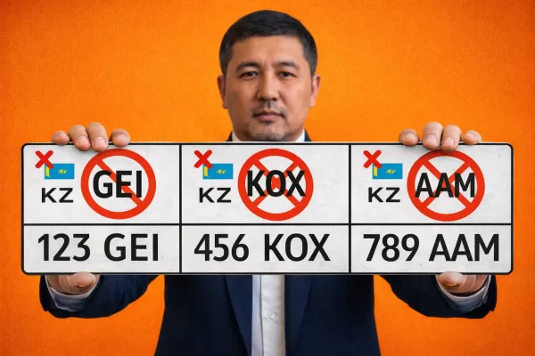 Госномера в Казахстане: какие комбинации под запретом