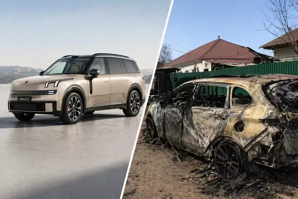 Lynk & Co сгорел в гараже: казахстанец лишился имущества