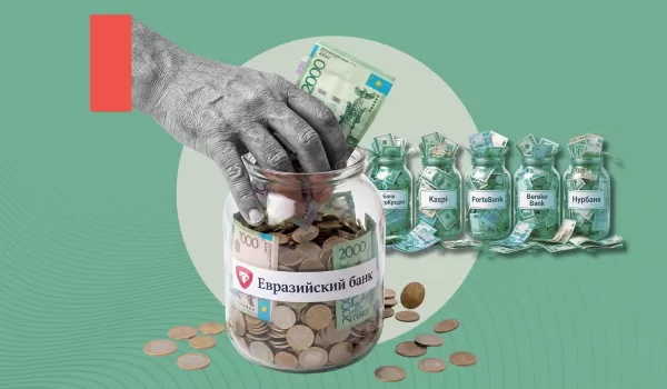 Казахстанцы несут деньги в депозиты 5 банков: кто оказался лидером