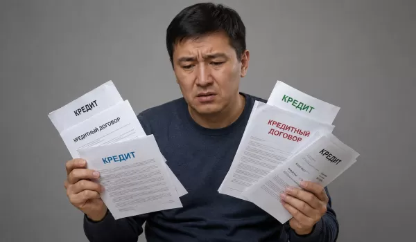 Казахстанцы отдают половину своих доходов на кредиты