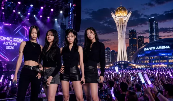 K-pop группа Kandis, исполнившая «Кеш мені», выступит в Астане