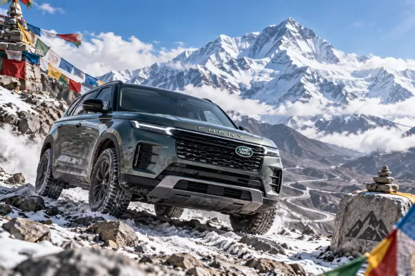 Гибрид Chery и Land Rover установил мировой рекорд в горах Тибета