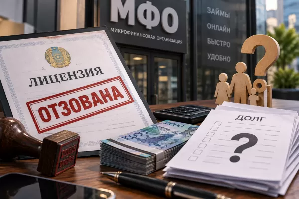 МФО лишилась лицензии в Казахстане: что будет с долгами заемщиков