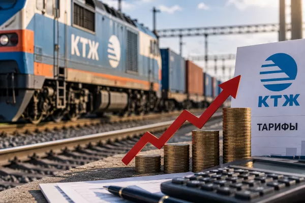 КТЖ повысит тарифы на железнодорожную сеть до 24%