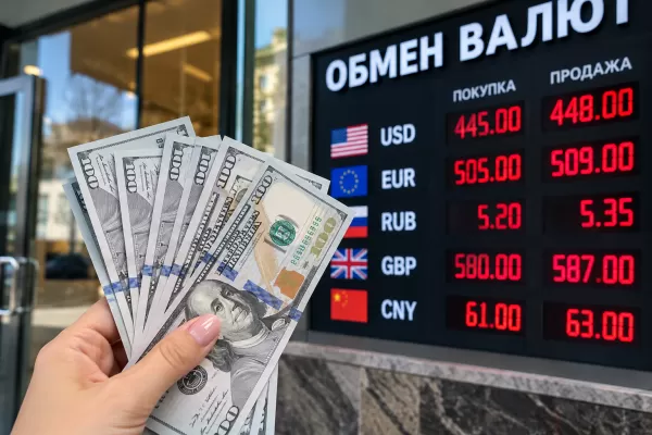 До 448 тенге доходит цена доллара в обменниках Казахстана