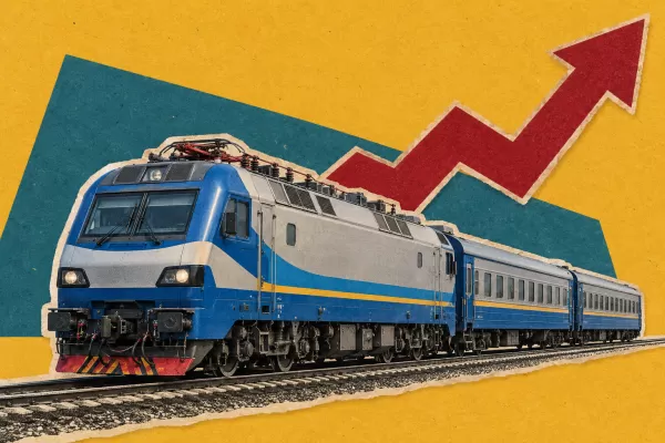 КТЖ хочет поднять цены на услуги пассажирских локомотивов на 50%