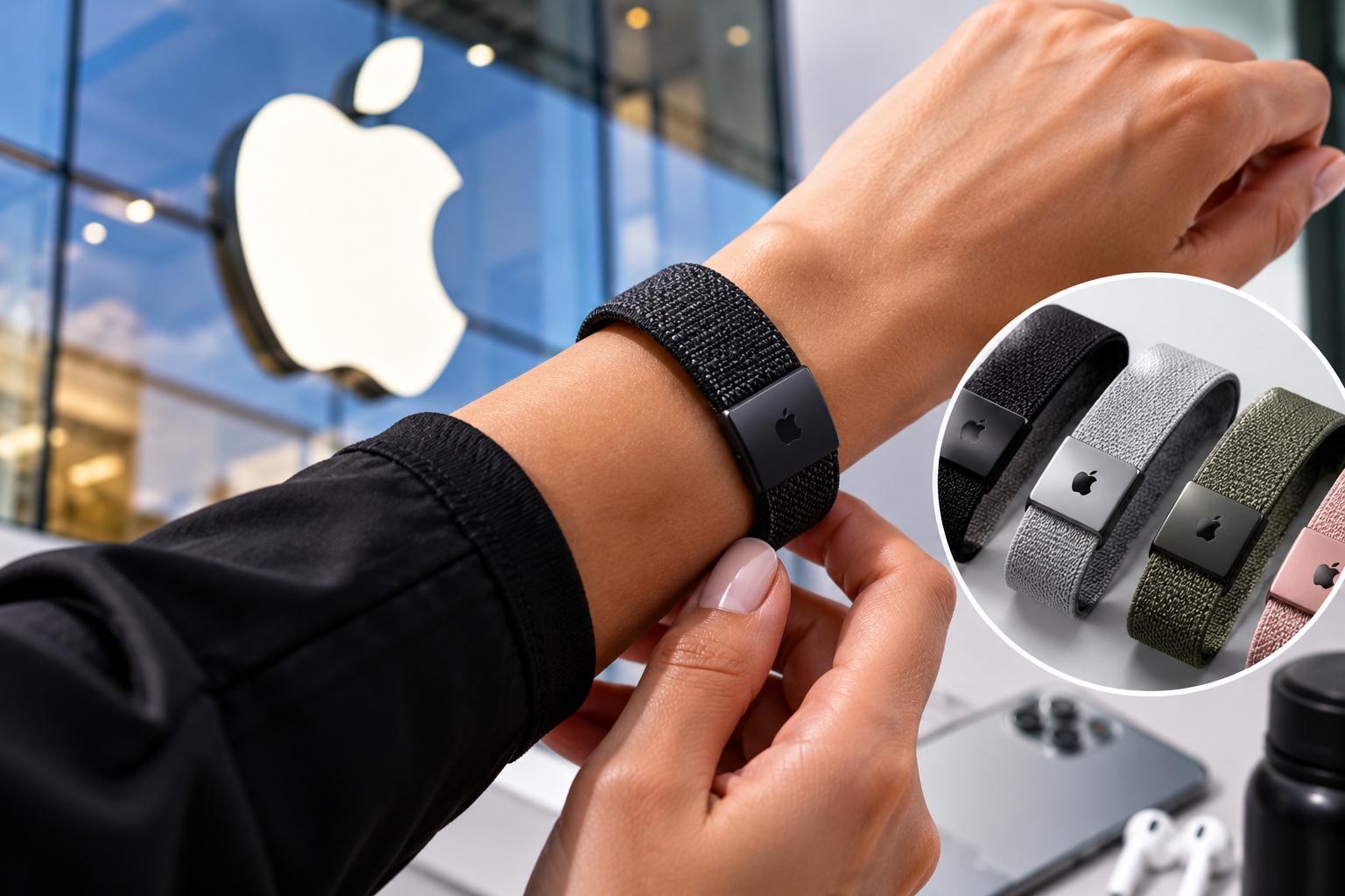 Apple разрабатывает фитнес-браслет без экрана